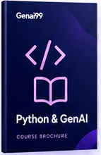 Python & GenAI brochure cover
