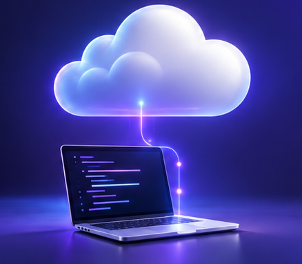 Cloud-connected development laptop